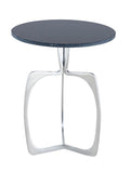 Tess - table d'appoint - marbre - aluminium - ø 45 x 56 cm