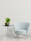 Tess - table d'appoint - marbre - aluminium - ø 45 x 56 cm