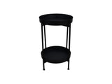 Table d'appoint - 35x35x50 - Noir - Fer