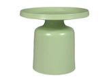 Table d'appoint Mara - 50x50x42 - Vert clair - Métal thermolaqué