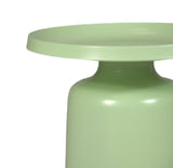 Table d'appoint Mara - 50x50x42 - Vert clair - Métal thermolaqué