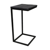 Trendy interieuraccessoire: Bijzettafel Read in zwart past naadloos in elke woonruimte en biedt praktische oplossingen.