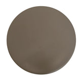 Functioneel en chic: deze taupe bijzettafel past in elk interieur.