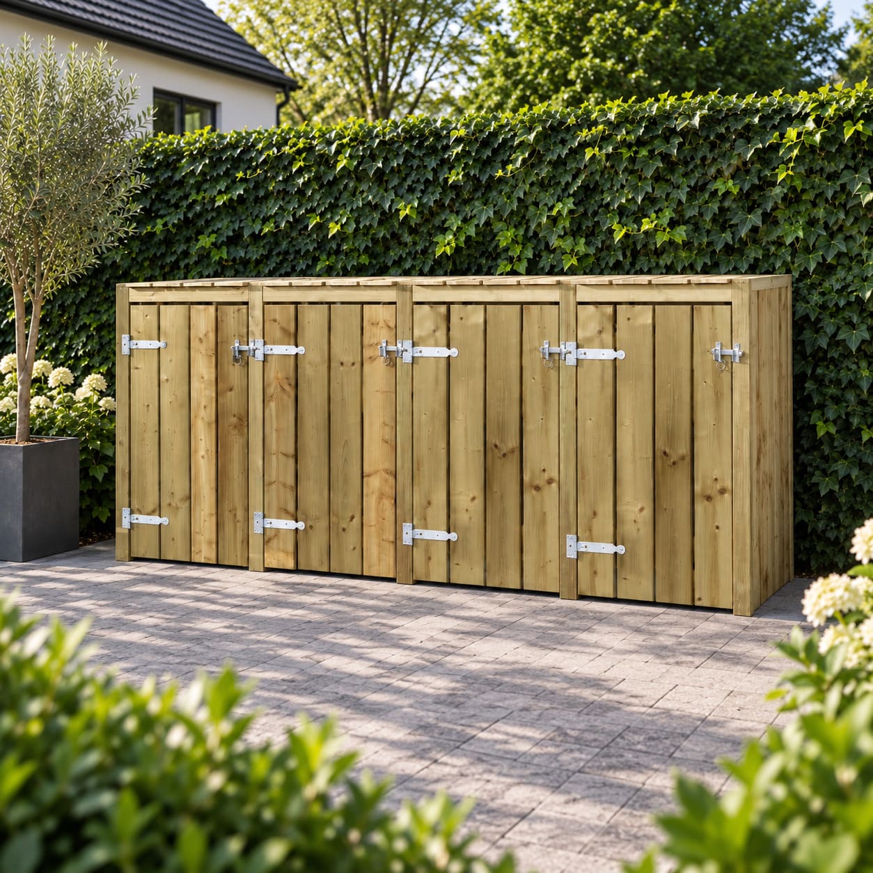container ombouw kees 4 kliko's