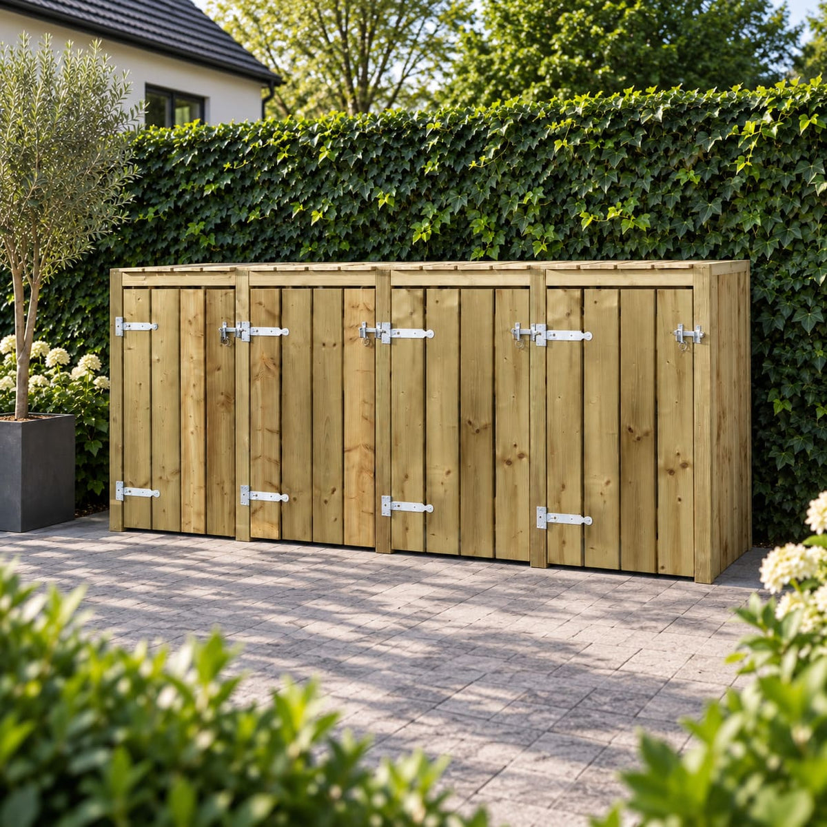 container ombouw kees 4 kliko's