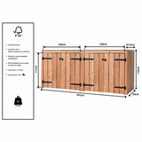 container ombouw lisa afmetingen