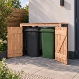 container ombouw yente 2 kliko's met deuren open