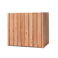 Rückwand-Mülltonnenumbau Yente & Demi