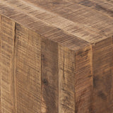 Ava - Couchtisch - natuurlijk hout - mango altholz - 45x45x45 cm