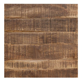 Ava - Couchtisch - natuurlijk hout - mango altholz - 45x45x45 cm