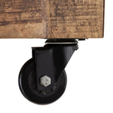 Ava - Couchtisch - natuurlijk hout - mango altholz - 45x45x45 cm