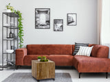 Ava - Couchtisch - natuurlijk hout - mango altholz - 45x45x45 cm
