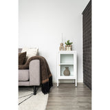 Vos - kast - wit - staal en glas - diverse maten