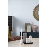 Visser - decoratie - beige - cement - 5,5x5,5x10 cm