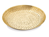 Charlotte - Tablett - Gold oder Silber - Aluminium - ø 28 cm