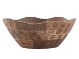 Christopher - Schalen - Naturholz - massives Mangoholz - ø25 o 30cm H6cm