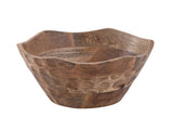 Amelia - decoratieve schaal - natuurlijk hout - mangohout - ø25 of 30cm H6cm