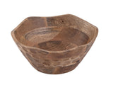 Amelia - decoratieve schaal - natuurlijk hout - mangohout - ø25 of 30cm H6cm