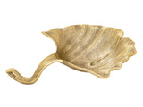 Sophie - Ginkgo décoratif - Aluminium - Or ou Argent - 30x6x25 cm