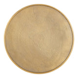 Sophie - table d'appoint - argent ou or - aluminium - ø 40 x 45 cm