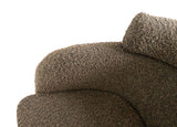 Esszimmerstuhl Luca - Espresso - Stoff/Metall - 2er-Set 60x57x81cm
