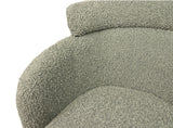 Esszimmerstuhl Luca - Hellgrau - Stoff/Metall - 2er-Set 60x57x81cm