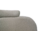 Esszimmerstuhl Luca - Weiß - Stoff/Metall - 2er-Set 60x57x81cm