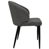 Voeg klasse toe aan je eetkamer met de Yuna Eetkamerstoelen. Zacht en stijlvol met een robuust metalen onderstel voor duurzaamheid.