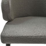 Breng comfort en elegantie naar elke ruimte met de grijze Eetkamerstoel Yuna. Stijlvol design met duurzaam metalen onderstel.