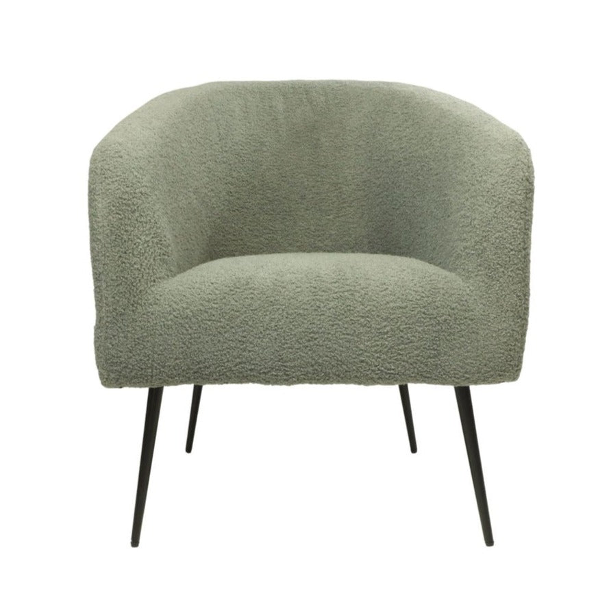 Grijze fauteuil met tijdloos design en optimaal zitcomfort - een must-have voor je interieur.