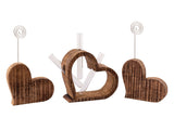 Olivia - Dekorationsset - Naturholz - Mangoholz - 3-teilig