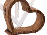 Olivia - Dekorationsset - Naturholz - Mangoholz - 3-teilig