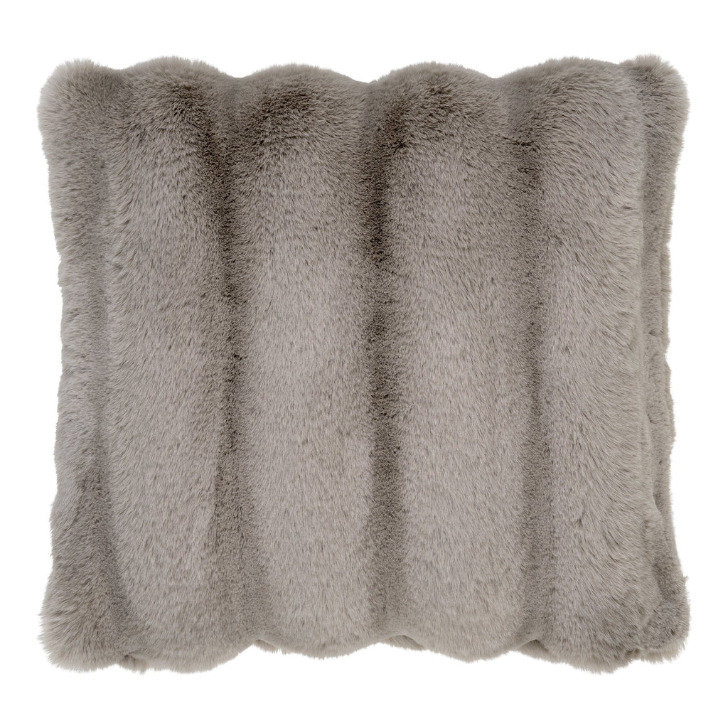 Noah - Kissen - Kunstfell - Beige - 45x45 cm
