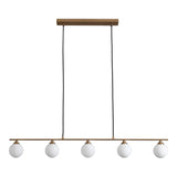 Sophie - hanglamp - messing - stof - 150 cm
