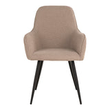 Jansen - Harbo Esszimmerstuhl - Bouclé - Beige - 45x50x85 cm