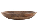 Charlotte - bols - bois naturel - bois de manguier - ø25 o. 30cm H6cm