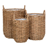 Joseph - plantenbak - natuurlijk - zeegras - set van 3