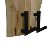 Onbewerkt hout met diepwarme kleur voor unieke en karaktervolle interieurs.