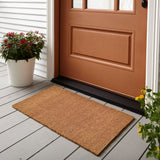 Noah - tapis coco - unicolore - fibres coco - 40x60 cm