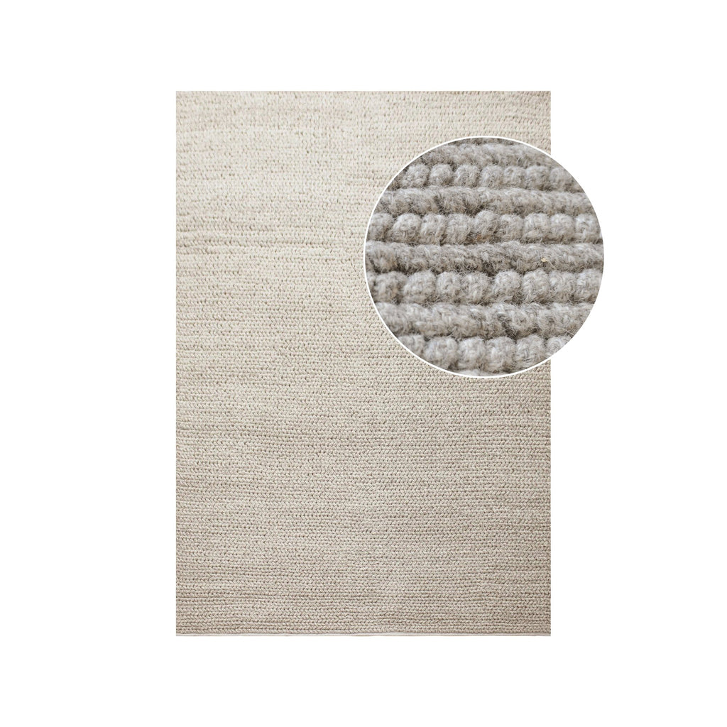Garcia - Tapis Mandi - Tissé main - Naturel - 160x230 cm