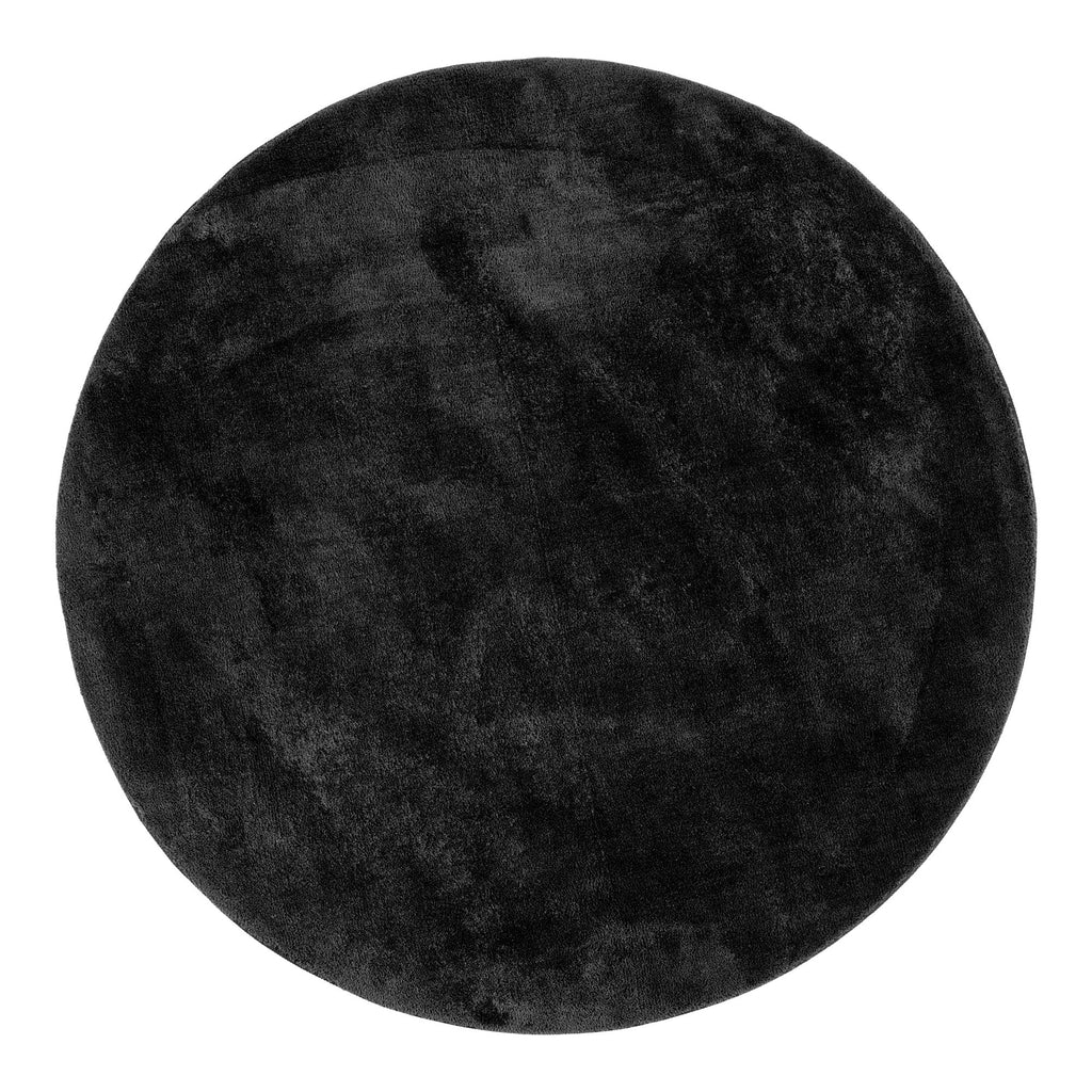 Vos - Miami Tapijt - Rond - Antraciet Grijs - Ø160 cm