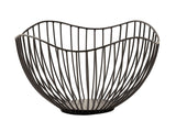 Anna - obstschalen - zwart of goud - metaal - ø 25 H 14 cm