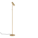 Meijer - vloerlamp - messing - staal - 210 cm