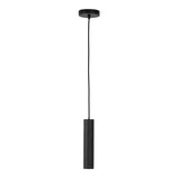Williams - Hanglamp - zwart - staal - 30x30x150 cm