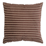 Sophie - kussen - beige/bruin - rayon en katoen - 45x45 cm