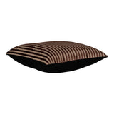 Sophie - kussen - beige/bruin - rayon en katoen - 45x45 cm