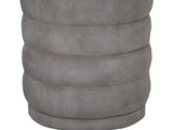 Pouf-Ringe – 45 x 45 x 40 – Weiß – Adore 01 – Velours