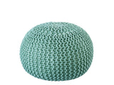 Joseph - pouf - gerecycled kunststof - ø45cm