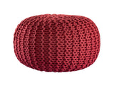 David - pouf - grijs - gerecycled plastic - ø45cm