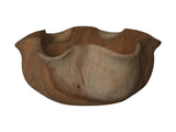 Ronde schaal - ø40x17 - Naturel - Munggur